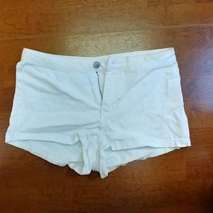 Blue Asphalt juniors jean shorts, size 1.